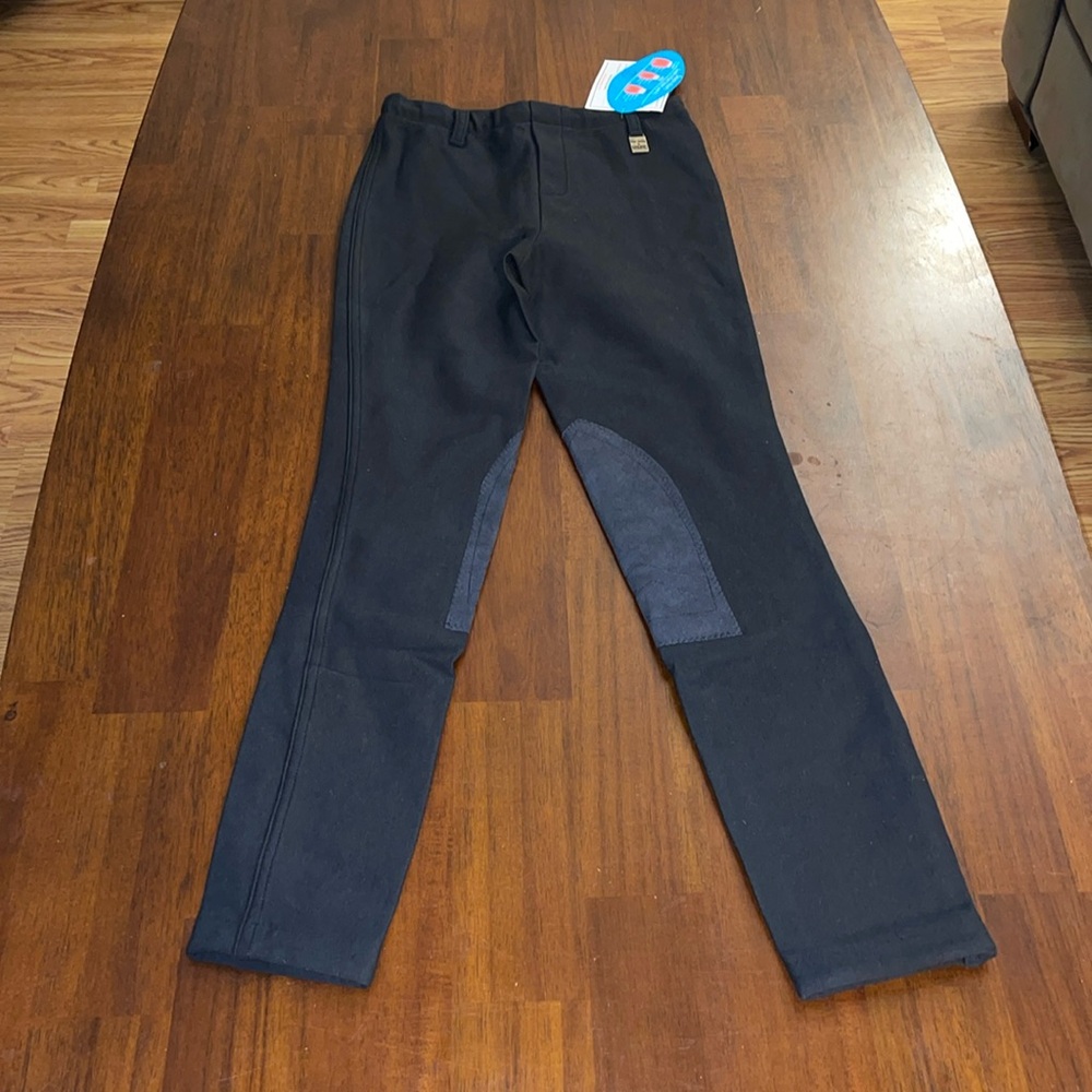 Devon-aire Ladies Pull on Breech Riding Pants. Medium. Black. NWT.